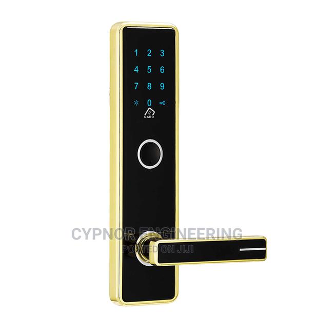 Futuristic Biometric Smart Lock for Optimal Protection - main view