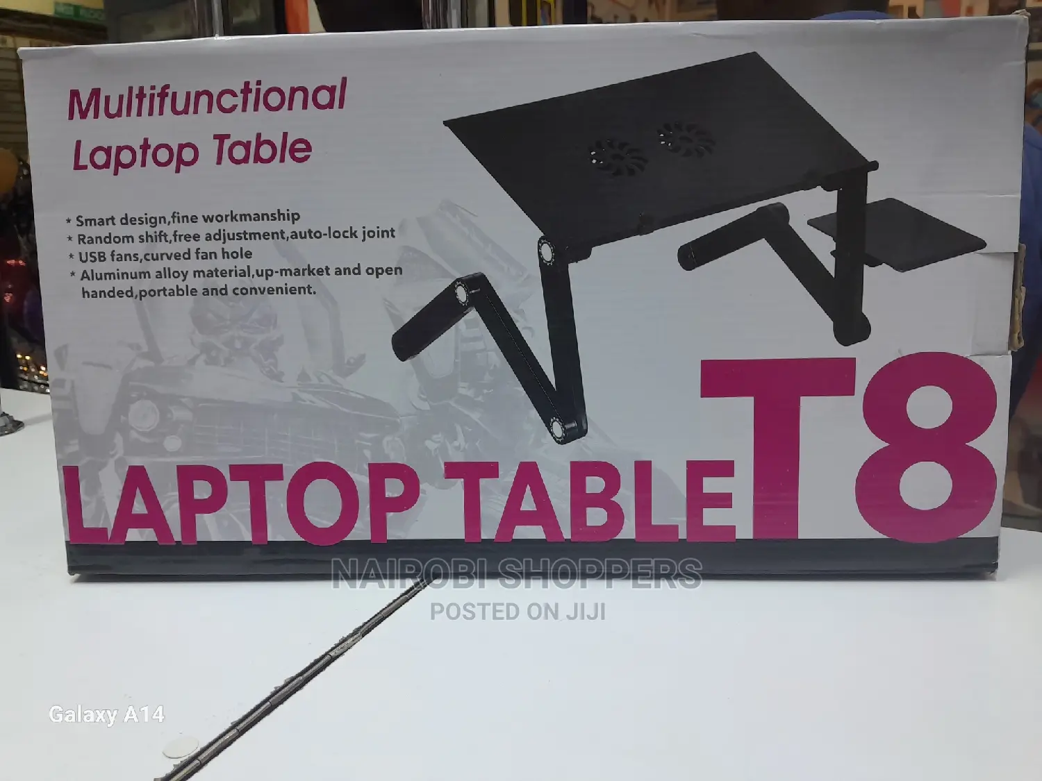 Adjustable Laptop Stand With Cooling Fans