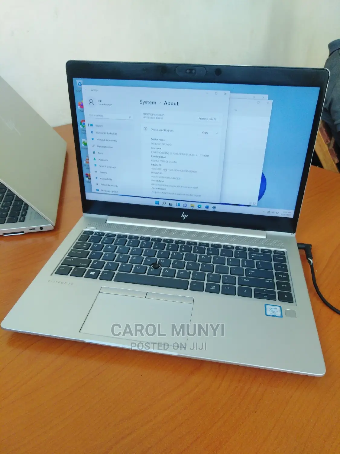 New Laptop HP EliteBook 850 G5 16GB Intel Core I7 SSD 256GB