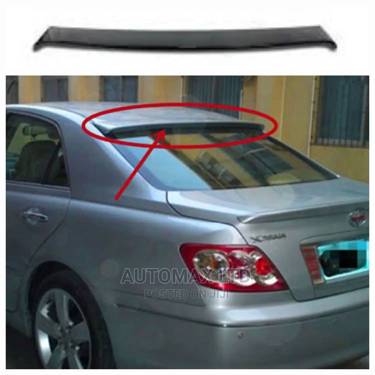 Aero-Style Rear Windscreen Spoiler, for Toyota Mark X Grx120
