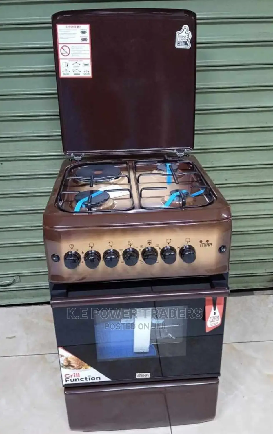 Freestanding Mika 3gas 1electric Cooker