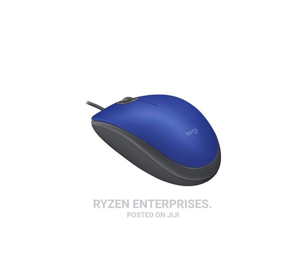 ¢$Logitech USB Silent Mouse M110 - £¢^Blue