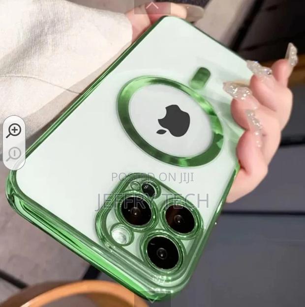 Clear Case for iPhone 14 Pro Max Compatible With Magsafe (Gr - thumbnail 3