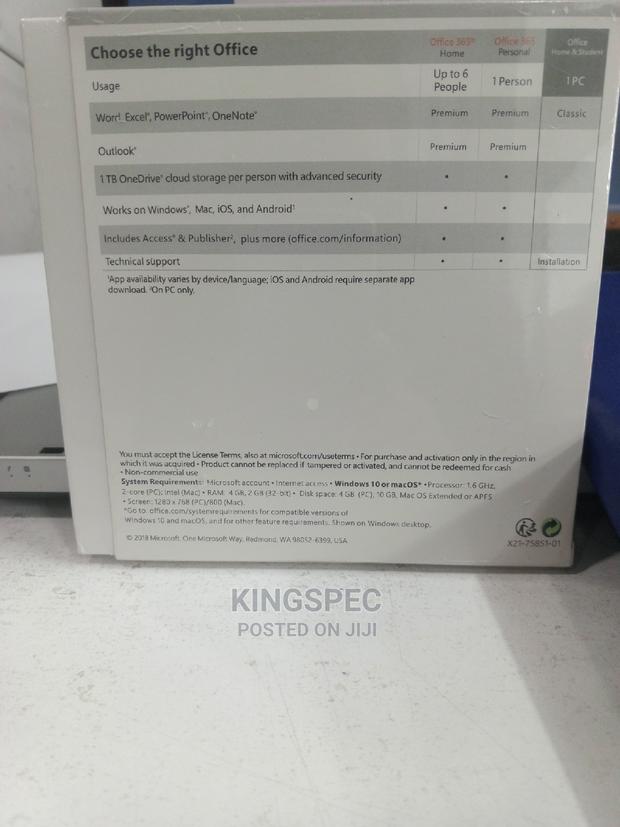 Microsoft Office Home Student PC 2019 - thumbnail 2
