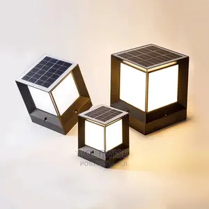 Modern Outdoor Ip55 Waterproof Square Solar Lights