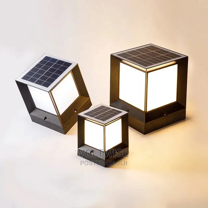 Modern Outdoor Ip55 Waterproof Square Solar Lights