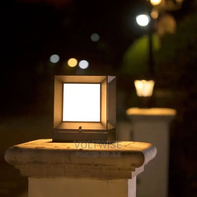 Modern Outdoor Ip55 Waterproof Square Solar Lights
