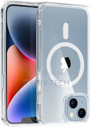 Apple iPhone 14 / iPhone 13 Clear Case [Compatible With Mags