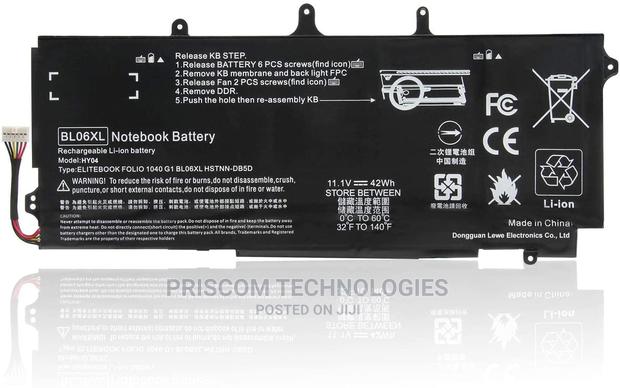 HP Elitebook Folio 1040 G0 G1 G2 Laptop Battery Bl06xl Bl06