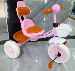 Tricycle With Backrest, Leather Seat