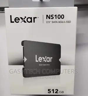 Lexar Ns100 2.5” Sata Internal SSD 512gb - Lns100-512rb