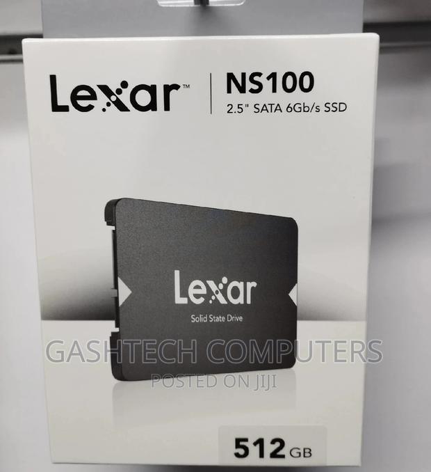 Lexar Ns100 2.5” Sata Internal SSD 512gb - Lns100-512rb