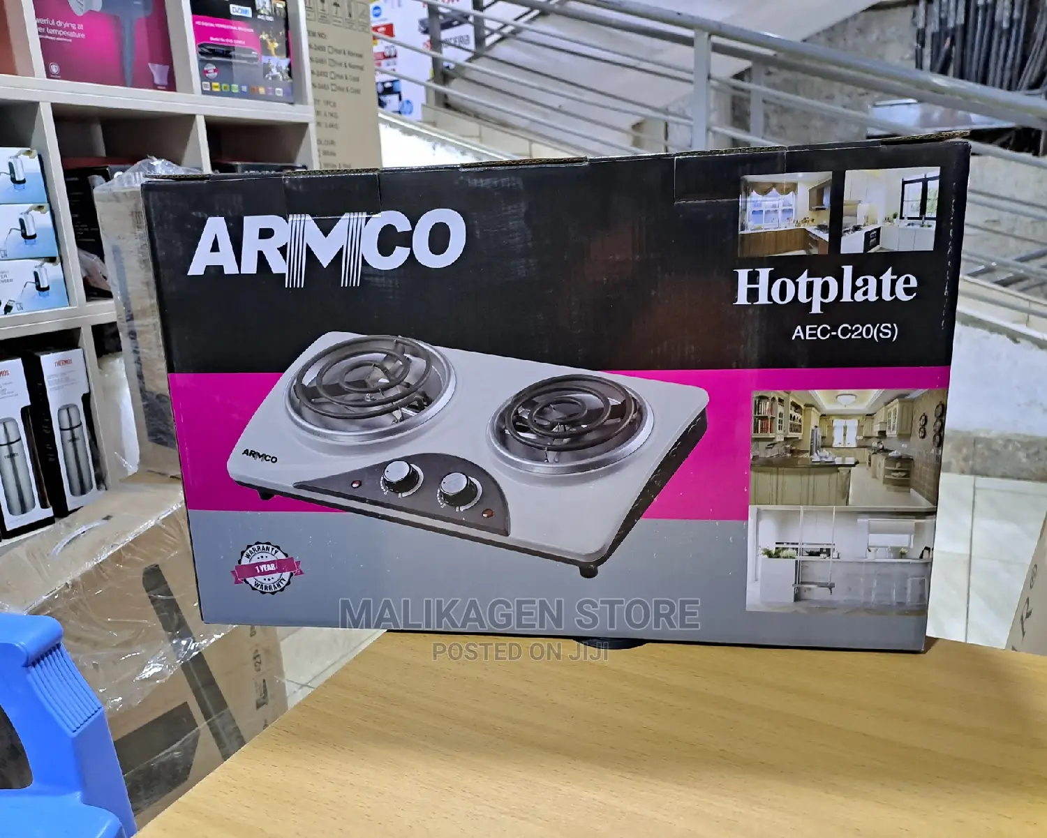 ARMCO AECC20 2 Burner Spiral Electric Hot Plate. in Nairobi Central