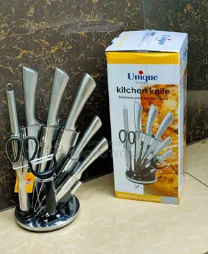 Stainless Steel Unique 9 Pieces Knife Sets
