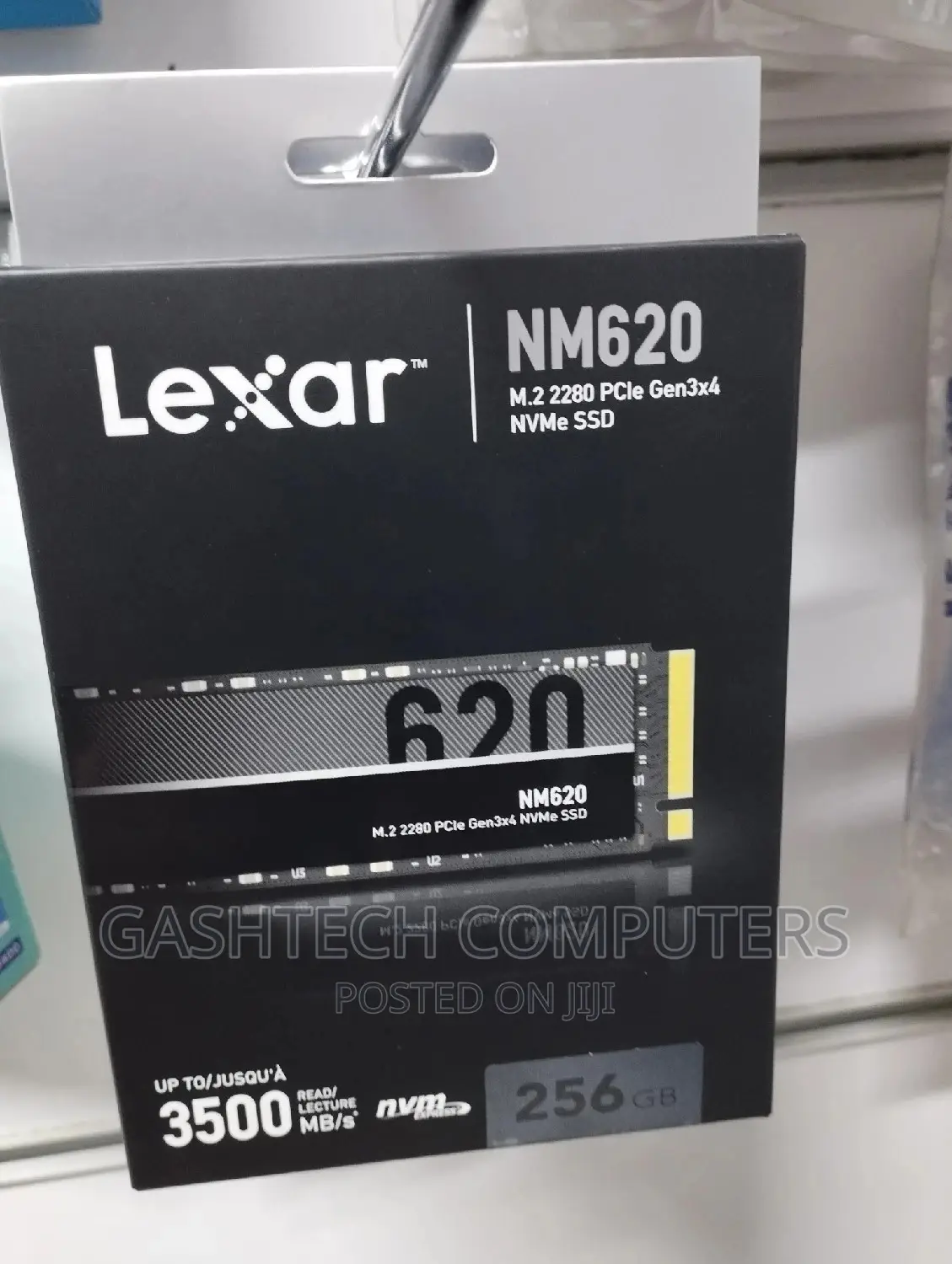 Lexar Lnm620 Internal SSD M.2 Pcie Gen 3*4 Nvme 2280 - 256gb