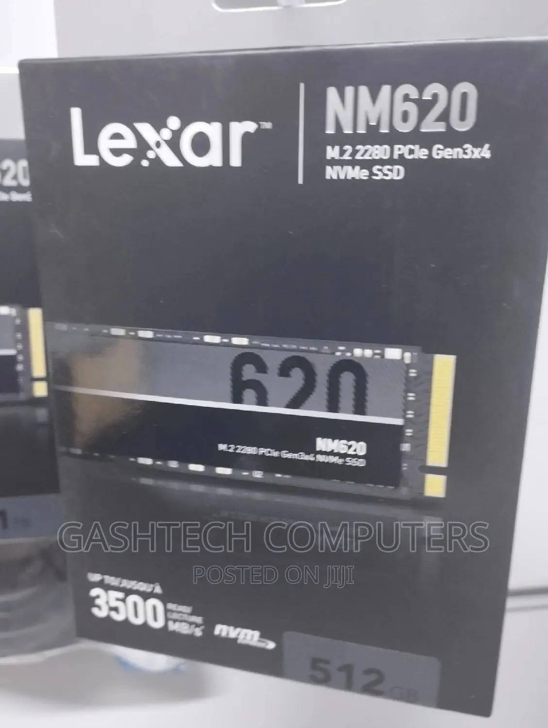 Lexar Lnm620 Internal SSD M.2 Pcie Gen 3*4 Nvme 2280 - 512gb