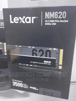 Lexar Lnm620 Internal SSD M.2 Pcie Gen 3*4 Nvme 2280 - 512gb