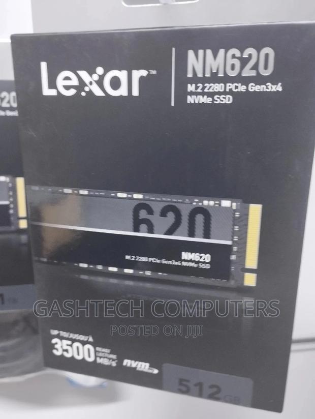 Lexar Lnm620 Internal SSD M.2 Pcie Gen 3*4 Nvme 2280 - 512gb