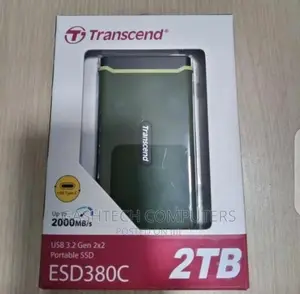 Transcend External SSD 2TB - Iron Grey
