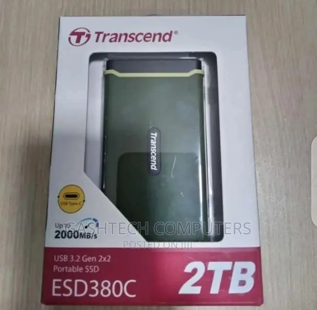 Transcend External SSD 2TB - Iron Grey