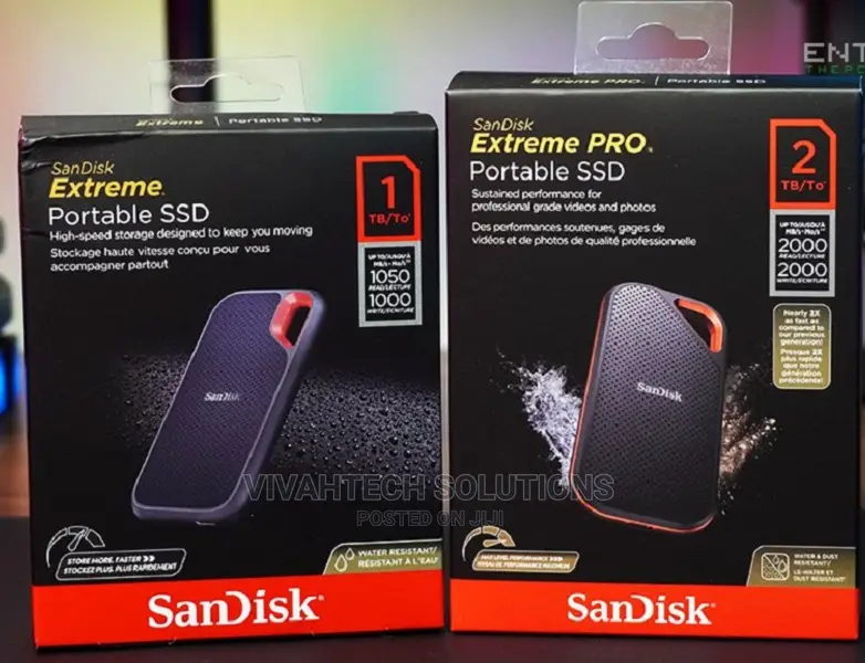Sandisk E81 Extreme Pro Portable External SSD V2 1tb