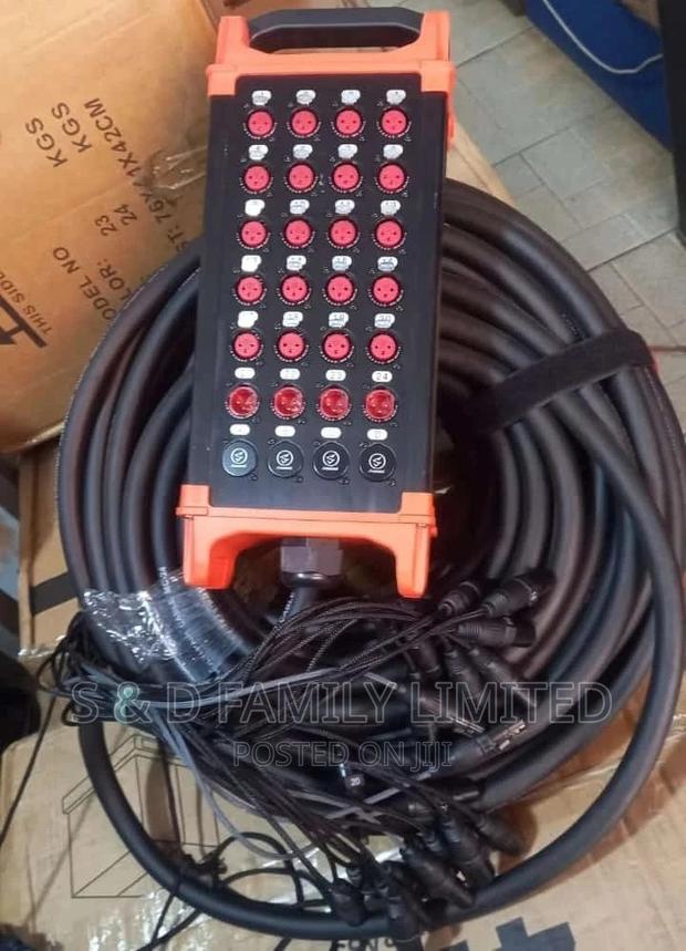 24 Channels 30 Meters Audio Snake Cable