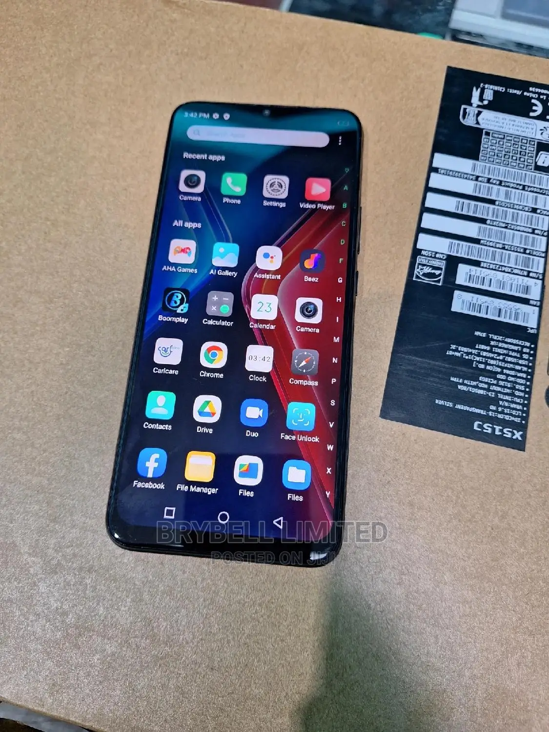 Infinix Hot 11 Play 64 GB Blue