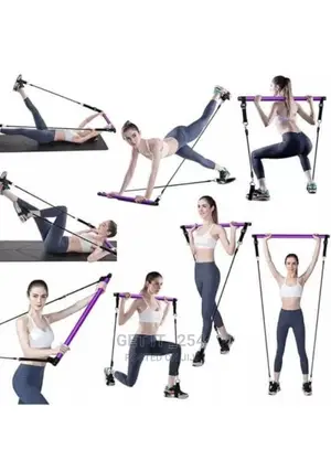 Portable Pilates Studio-Functional Yoga Tension Bar