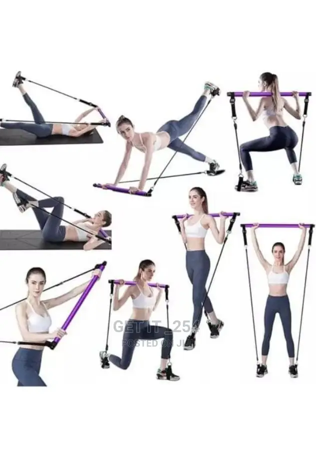 Portable Pilates Studio-Functional Yoga Tension Bar
