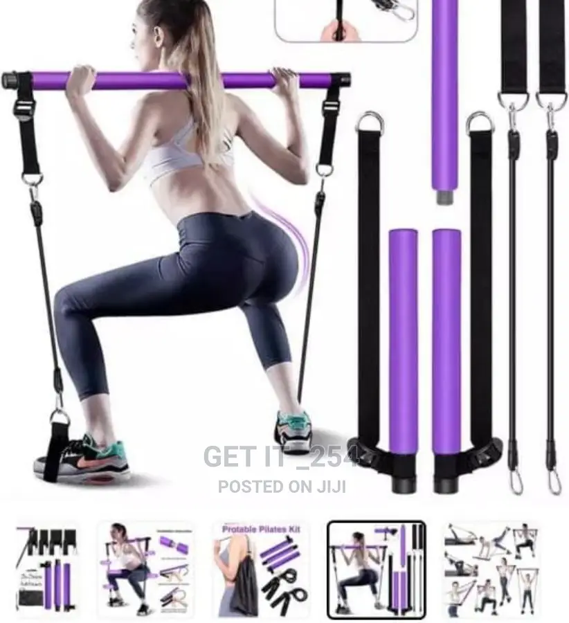 Portable Pilates Studio-Functional Yoga Tension Bar