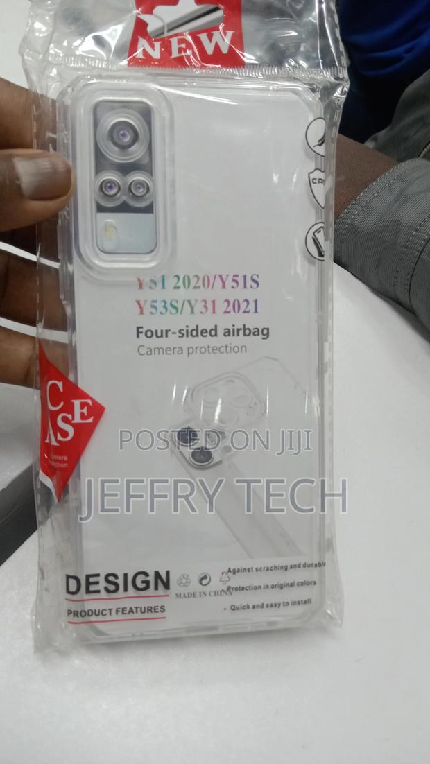 Transparent Silicone Back Case Cover for Vivo Y51, Vivo Y31,
