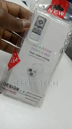 Transparent Silicone Back Case Cover for Vivo Y51, Vivo Y31,