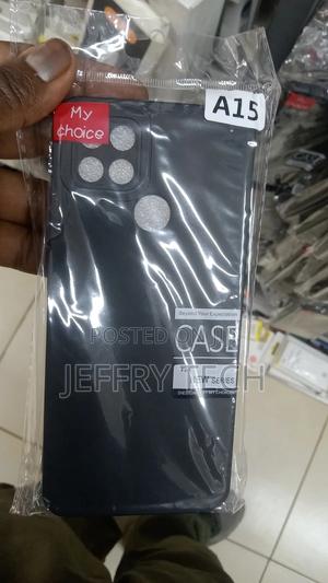 Back Case Cover for Oppo A15 - EXLUSIVE Silicon Pudding Shoc - thumbnail 2