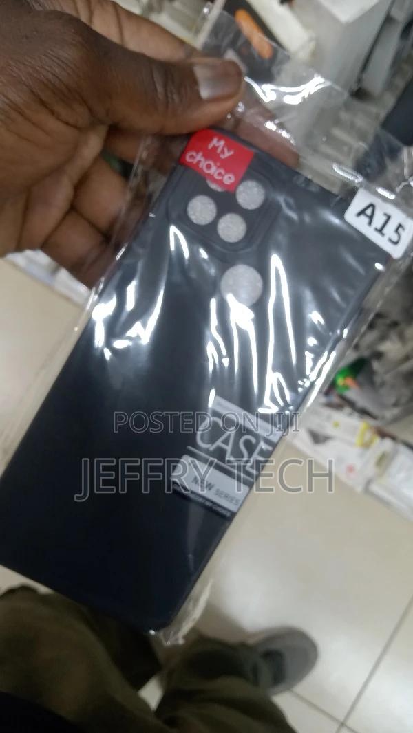 Back Case Cover for Oppo A15 - EXLUSIVE Silicon Pudding Shoc - thumbnail 3