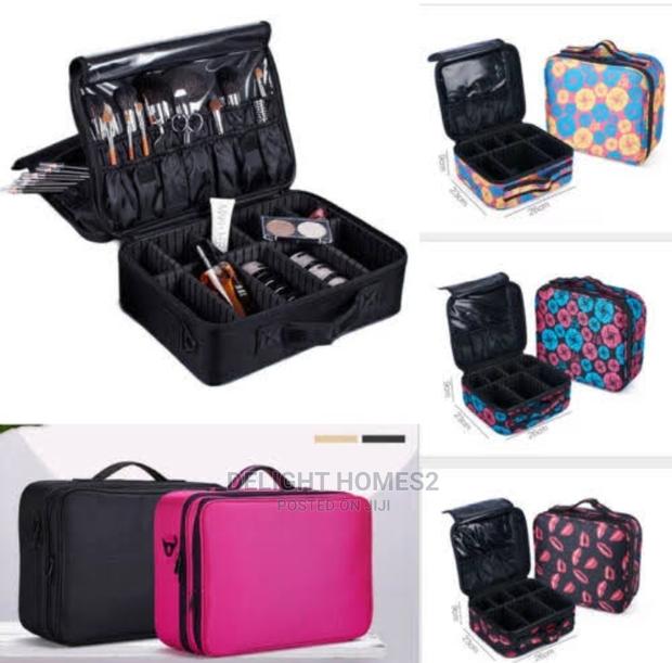 Waterproof Double Layer Cosmetic Storage Bag* - thumbnail 2