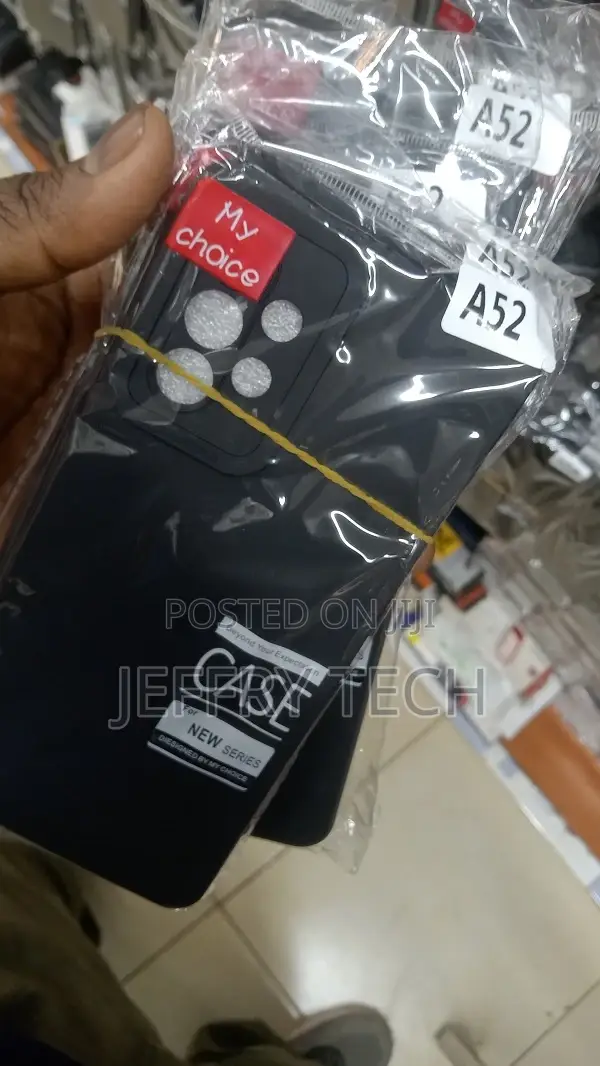 Samsung Galaxy A52 5G Silicone Cover - Black