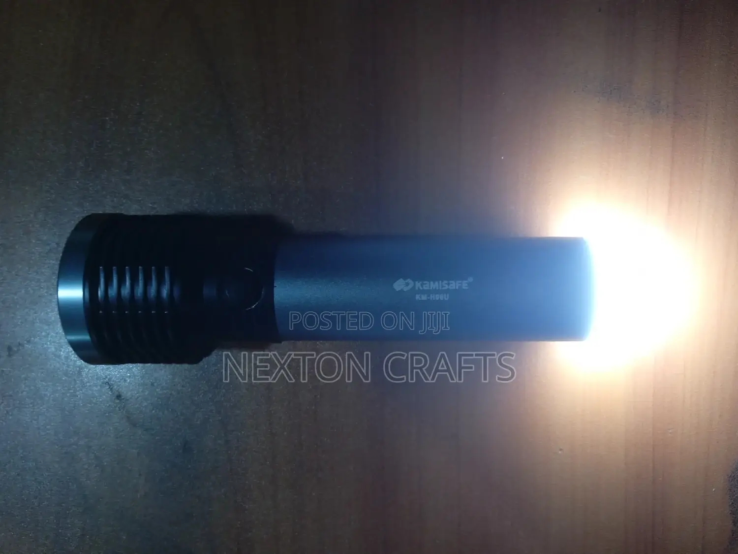 Kamisafe Rechargeable Aluminum Alloy Flashlight Torch