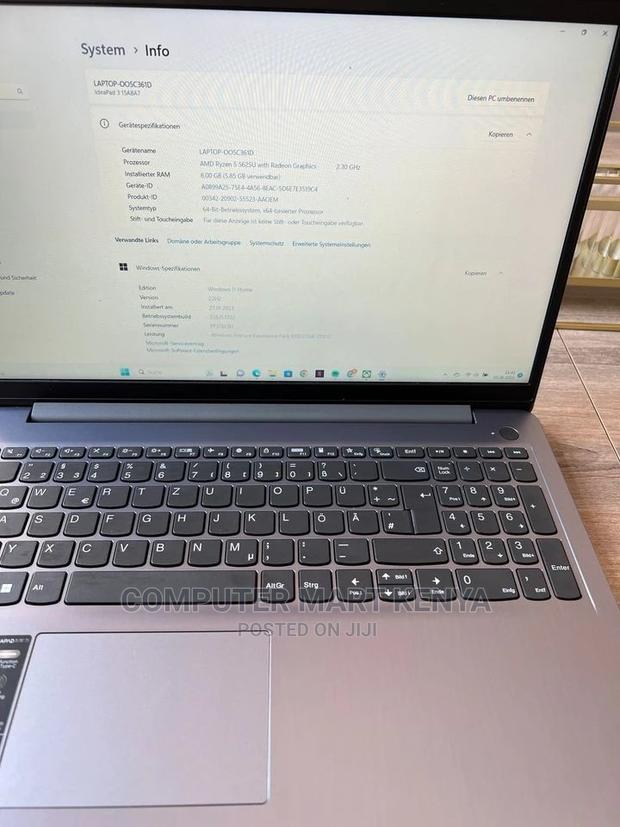 New Laptop Lenovo 8GB Intel Core I5 SSD 512GB - thumbnail 3