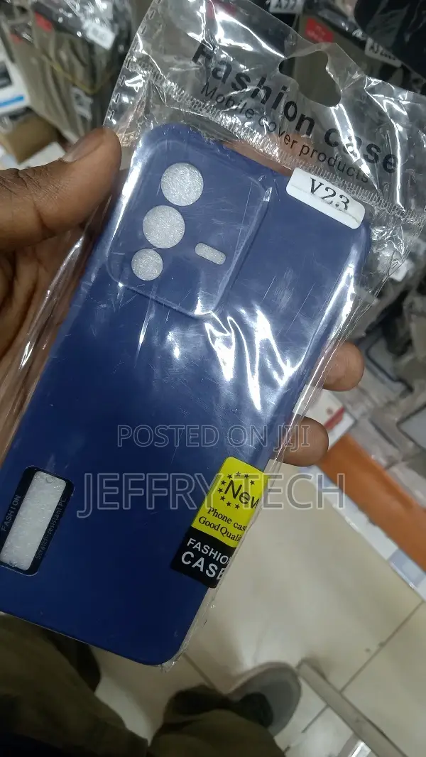 Liquid Silicone Back Cover Case Compatible for Vivo V23 5G