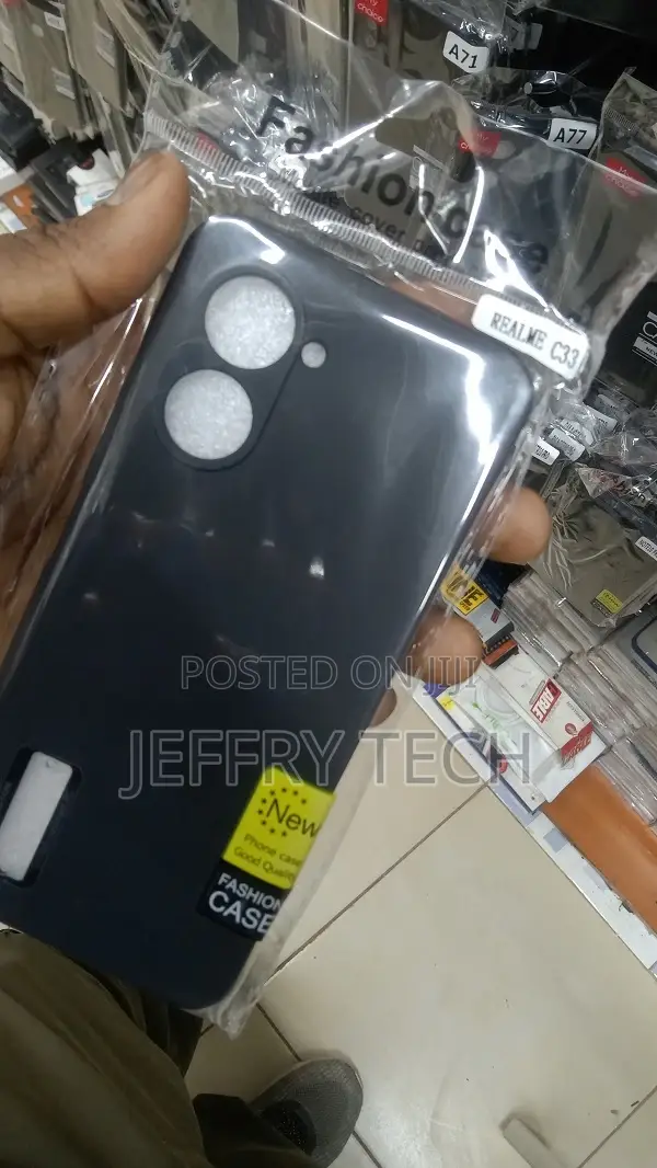 TPU Liquid Silicone Phone Back Cover for Realme C33