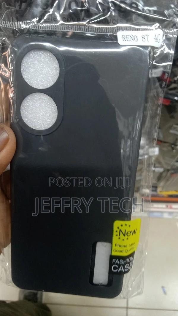 Black TPU Shell Cover for OPPO RENO 8T 4G - Silicone Case