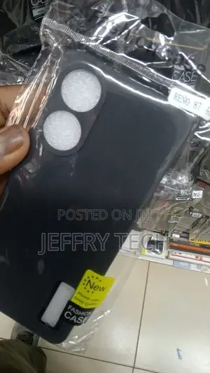 Black TPU Shell Cover for OPPO RENO 8T 4G - Silicone Case