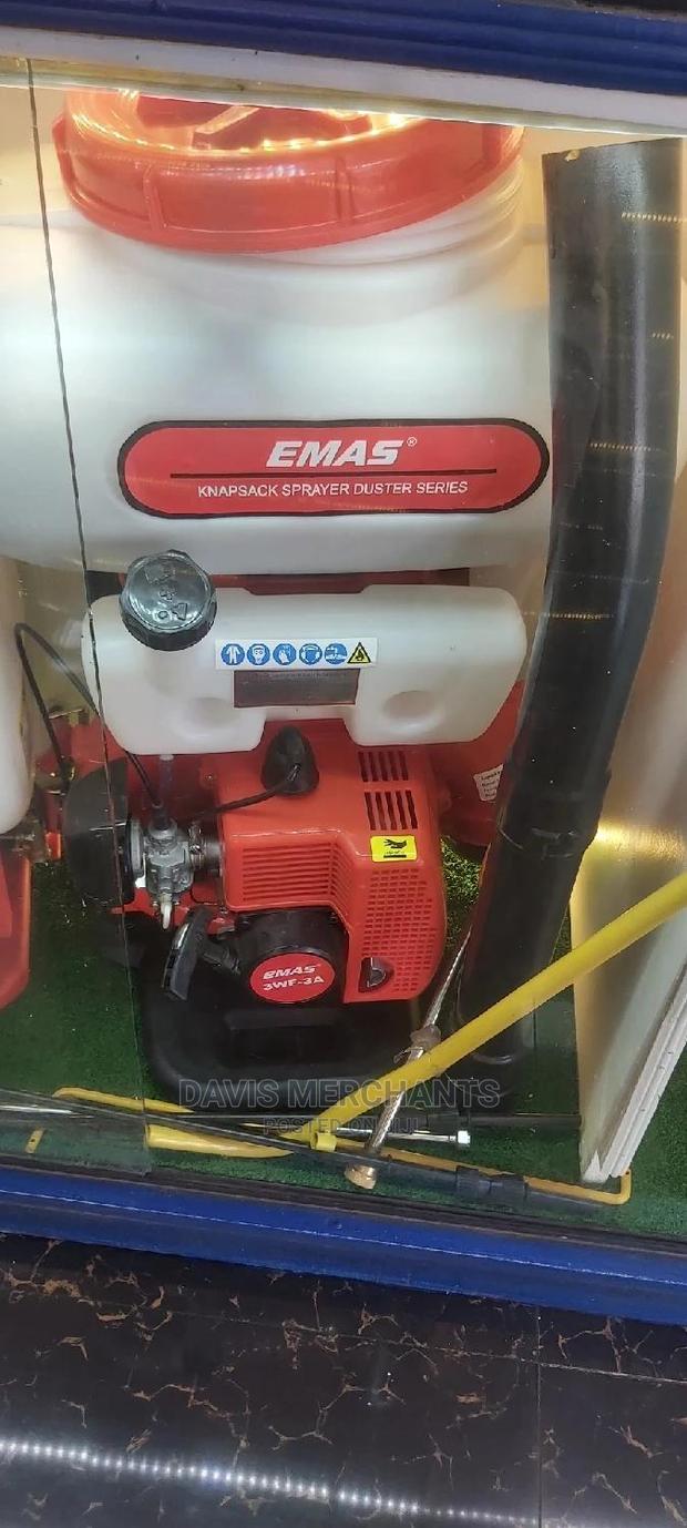 Knapsack Sprayer Pump With 4 Stroke Engine Using Gasoline - main view