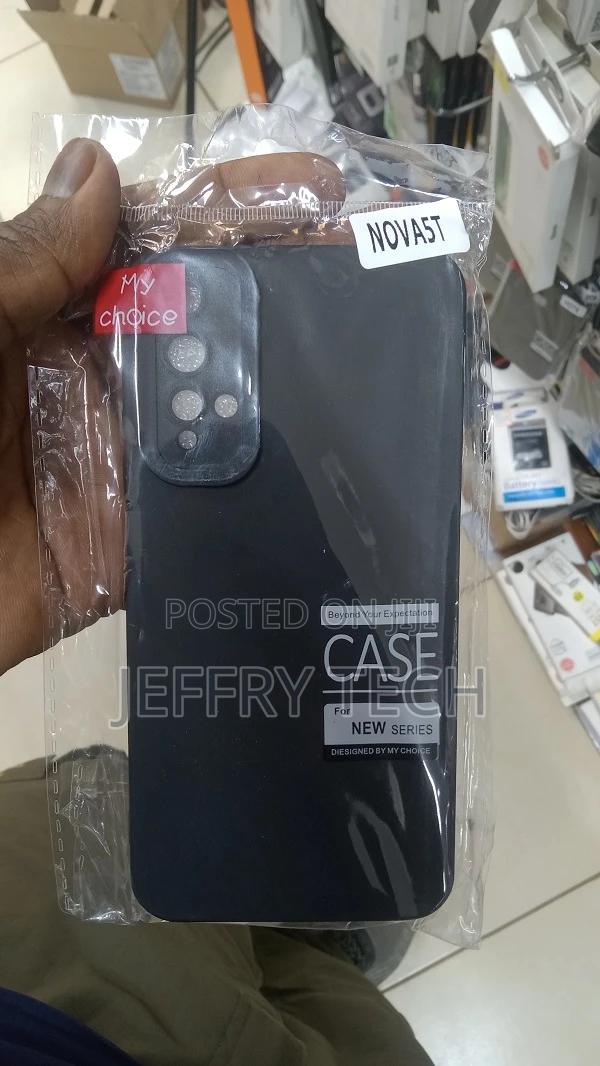 Huawei Nova 5T Case Slim Silicone Cover