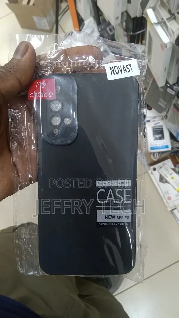Huawei Nova 5T Case Slim Silicone Cover