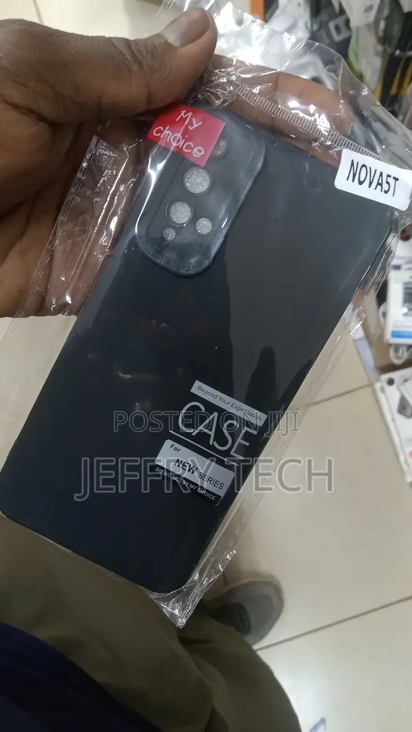 Huawei Nova 5T Case Slim Silicone Cover