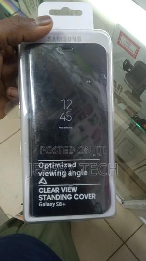 Flip Cover Clear View Standing Cover Samsung Galaxy S8 Plus - thumbnail 2