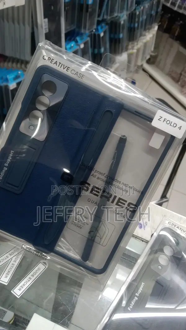 Case With S Pen Screen Protector for Samsung Galaxy Z Fold 4