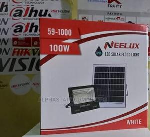 Neelux Solar Light 100watts Solar Floodlight and Solar Panel - thumbnail 2