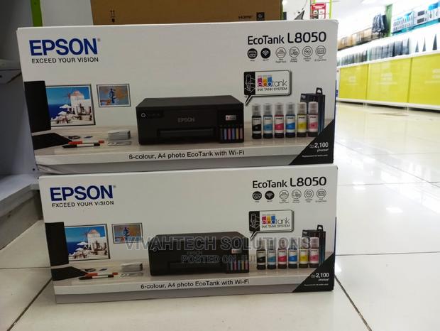 Epson Ecotank L8050 A4 Photo Printer - main view